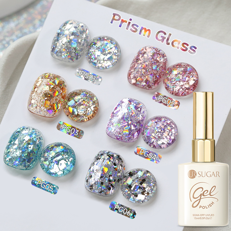 UR SUGAR 6PCS Chunky Glitter G - Resin Glitter Pack avis et prix