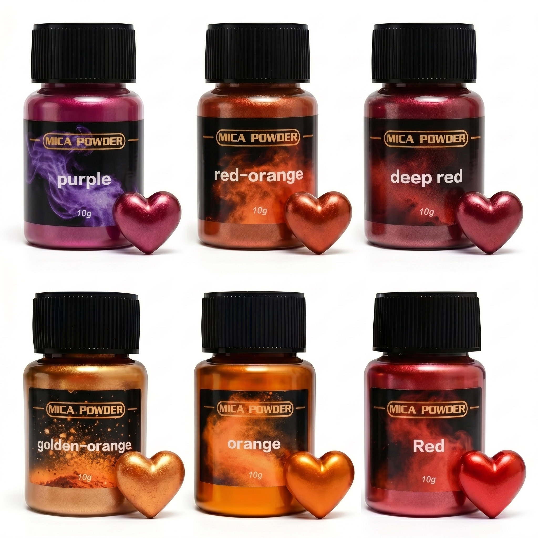 6Colors/Sets metallic powder p - Resin Pigment Set avis et prix