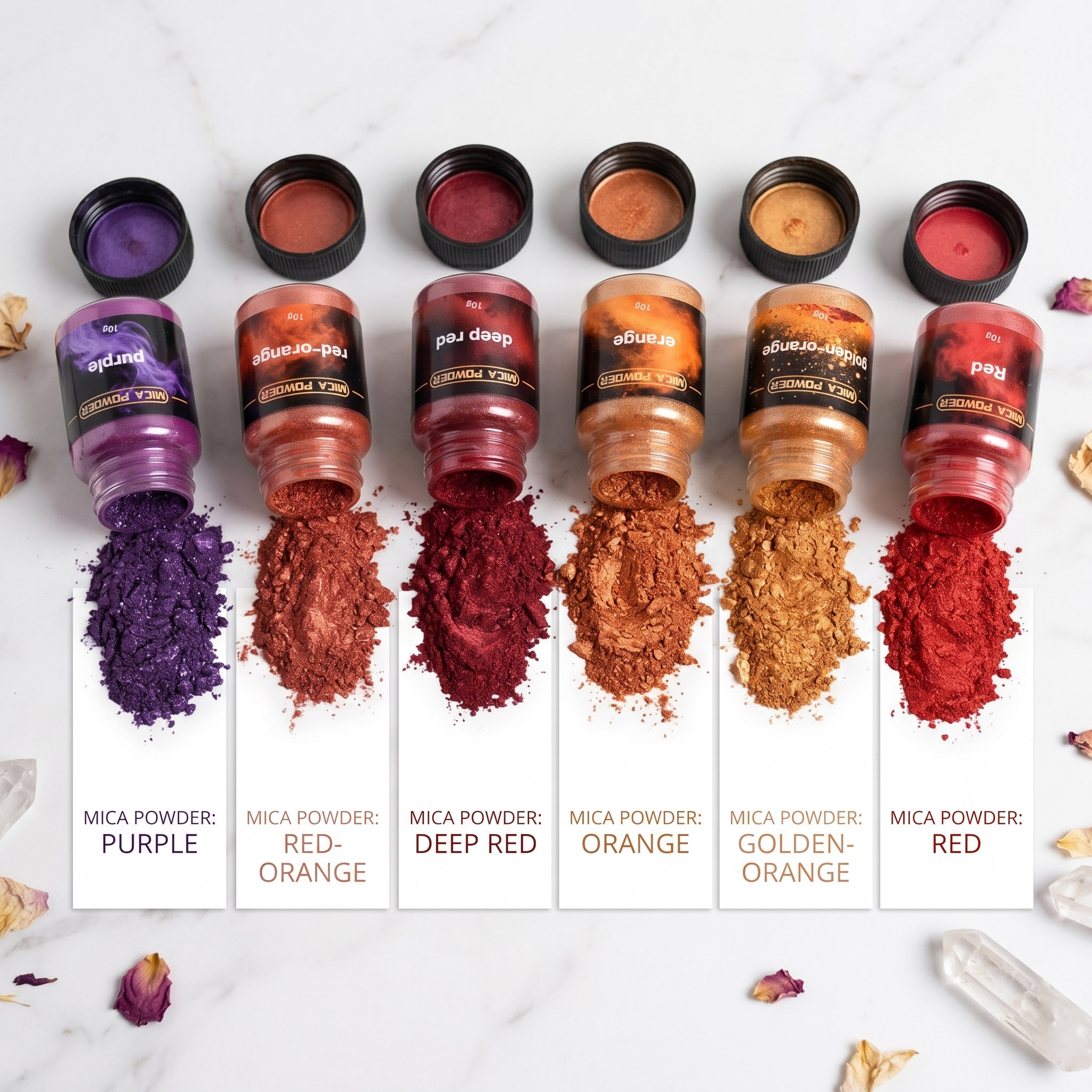 6Colors/Sets metallic powder p - Resin Pigment Set avis et prix