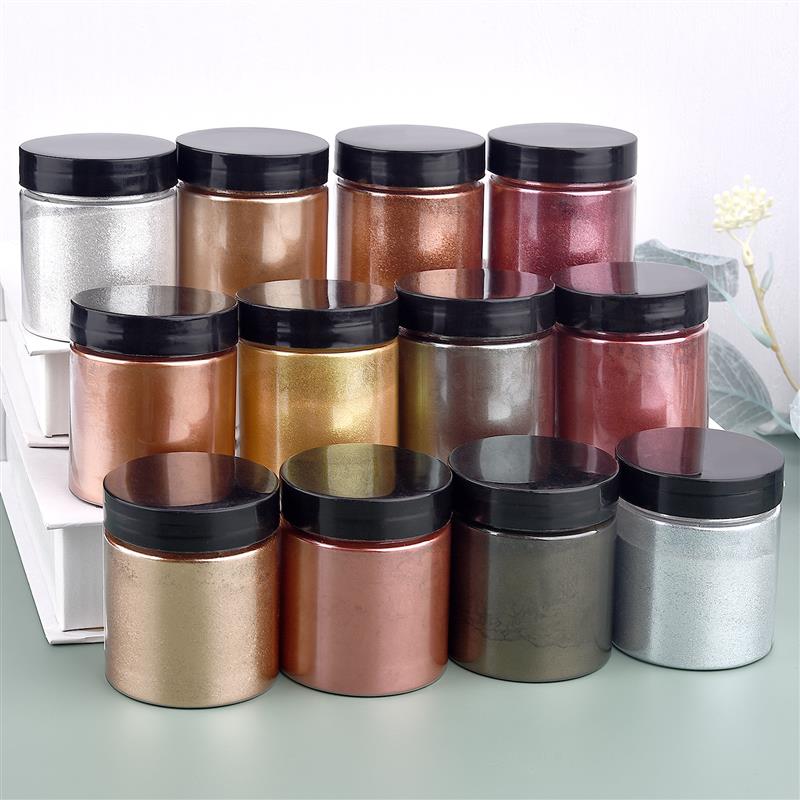 50g Shimmer Metallic Gold Silv - Resin Pigment Set avis et prix