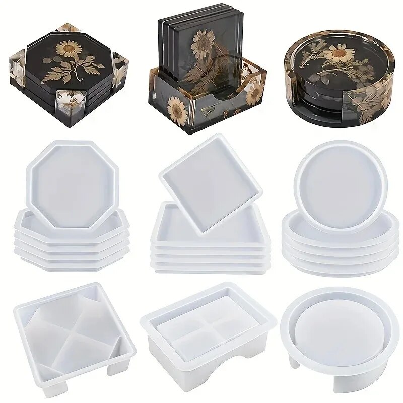 Coaster Resin Molds Set Includ - Serving Tray Mold avis et prix