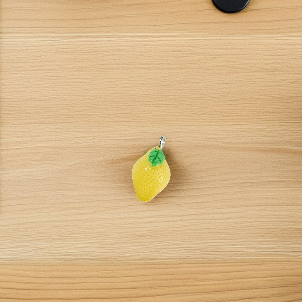 10Pcs Mini Lemon Charms Resin  - Resin Crafts avis et prix