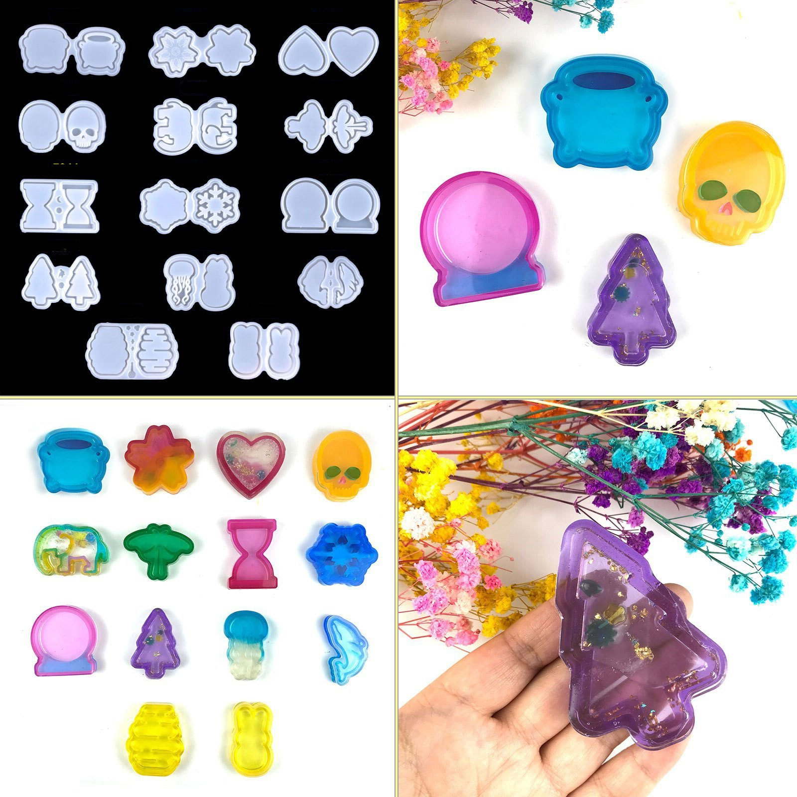 DIY Shaker Mold Silicone Epoxy - Resin Ocean Wave Mold avis et prix