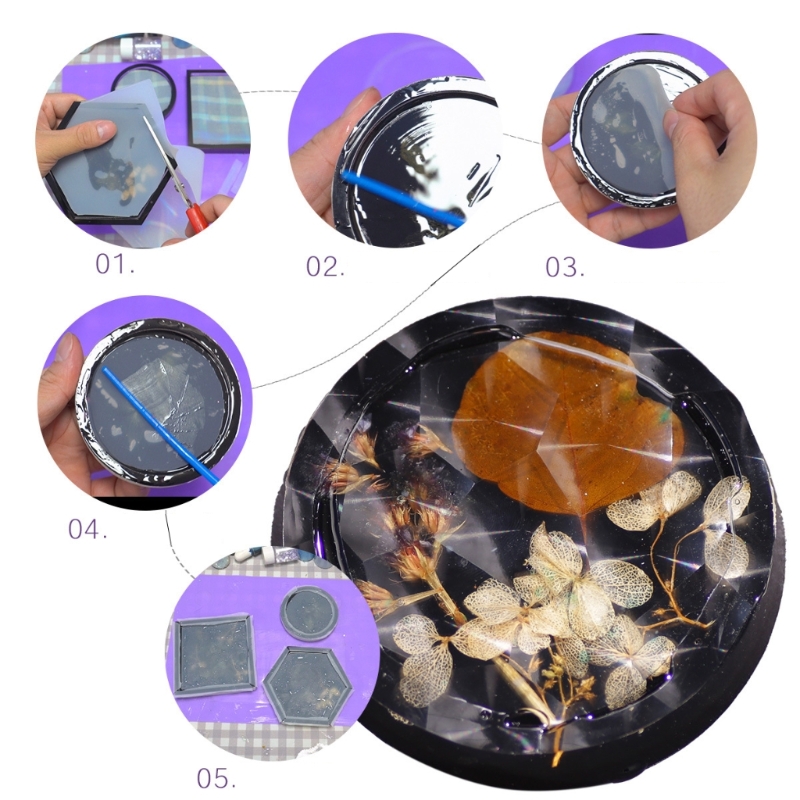 Holographic Silicone Inlay Rai - Resin Ocean Wave Mold avis et prix