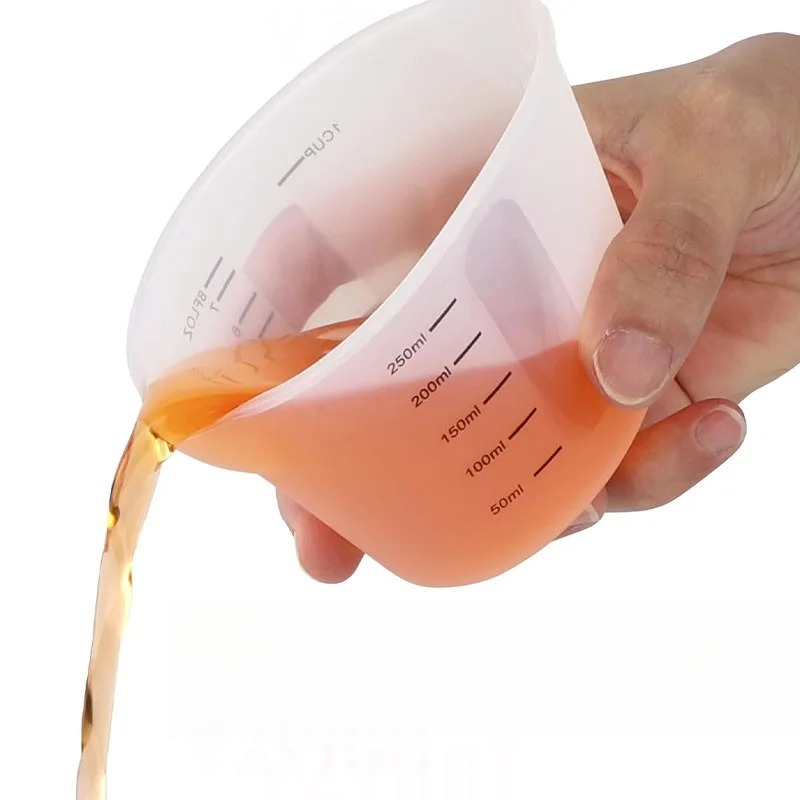 1pc Creative Simple 500ml /250 - Mixing Cup Silicone avis et prix