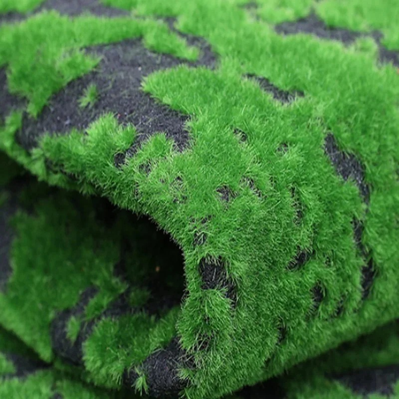 50X50cm Artificial Grass Rug F - Terrarium Moss Art avis et prix