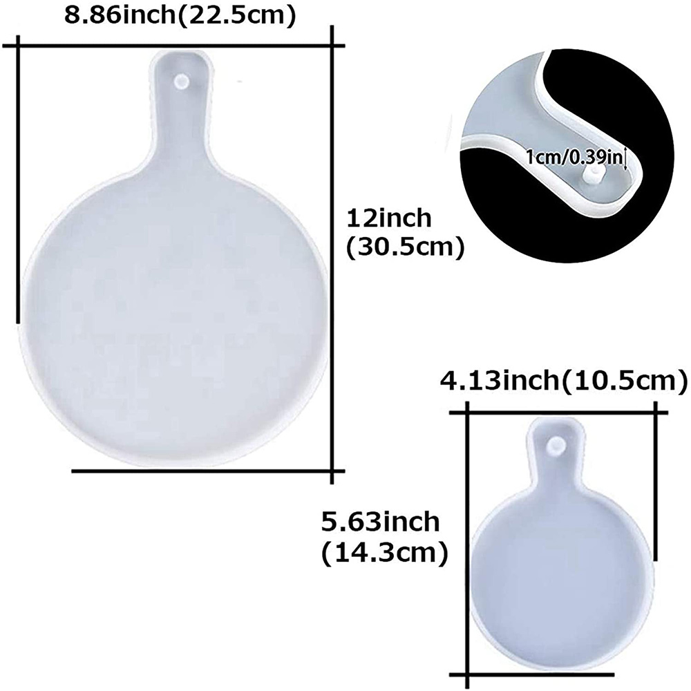 J1UL1N Resin Tray Silicone Mol - Serving Tray Mold avis et prix