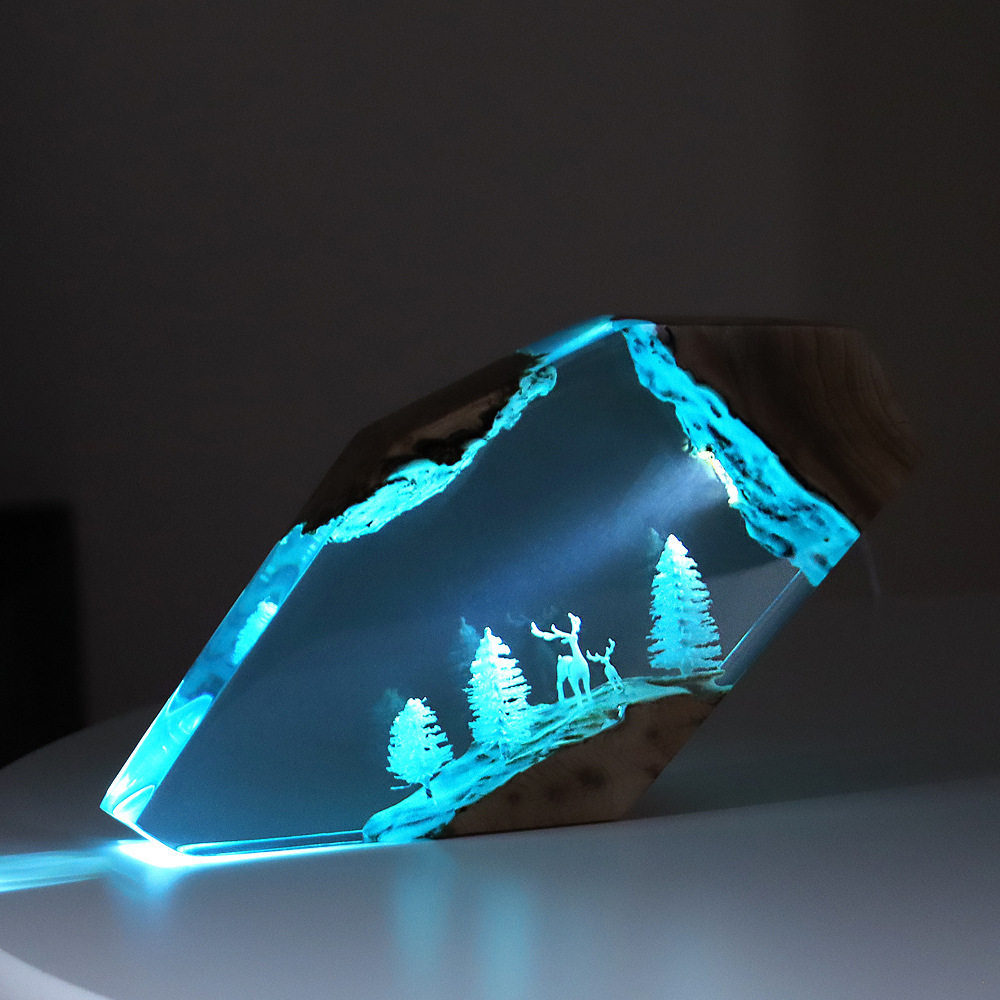 Forest Fairy Deer Desktop Art  - Resin Crafts avis et prix