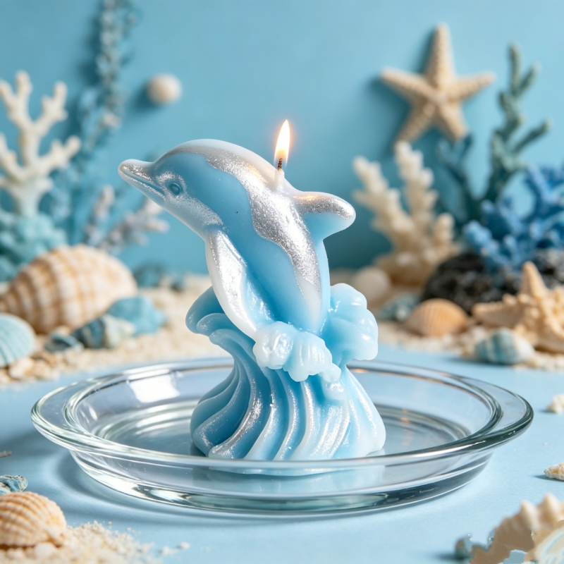 3D Whale & Dolphin with Wave S - Resin Ocean Wave Mold avis et prix