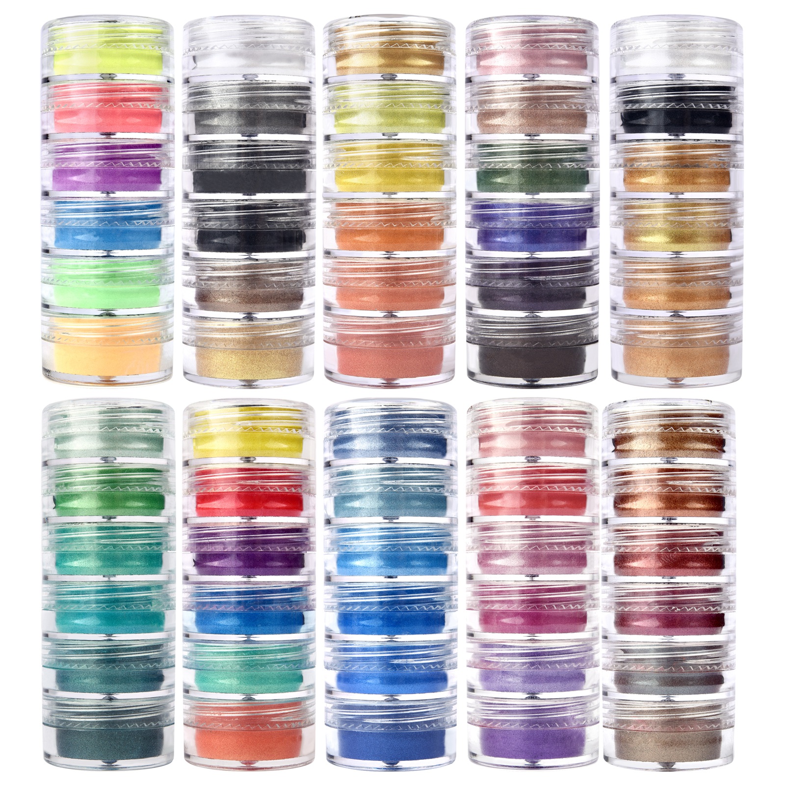 6 Colors/Set Pearlescent Powde - Resin Pigment Set avis et prix