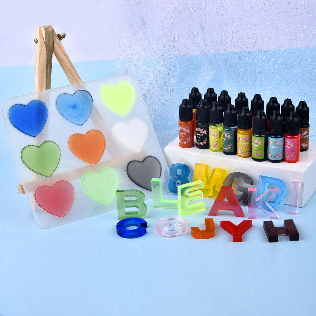 1 Set Resin Pigment Kit Art In - Resin Dye Alcohol avis et prix